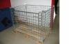 Warehouse transport container wire cage