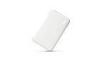 White Thin USB 5000mAh Li-polymer Power Bank , HTC One Portable Charger