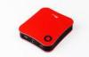 USB Rechargeable Battery Pack , Red 10400MAh Power Bank With Double USB