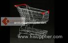 Chromed Metal Steel Wire Shopping Trolley Asian Design 150L