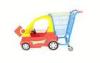 Colorful Mini Cute Kids Metal Shopping Trolley Wanzl Shopping Carts