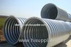 Steel Pipe / Corrugated Steel Pipe Culvert is a flexible structure adapt to different terrain subsid