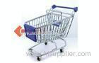 Small Gift Mini Kids Metal Shopping Carts Model With Chrome Plated