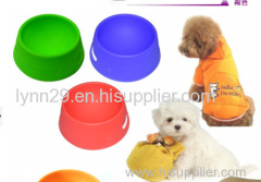 2014 New Portable and Unbreakable Collapsible Silicone Dog Bowl/Silicone Pet Bowls