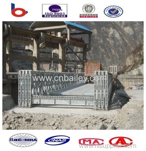 Galvanized Temporary Bailey Steel bridge