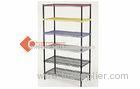 Colorful Middle duty metal wire steel rack F02