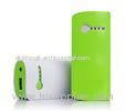 Iphone 4S 5S 5C Mini USB Portable Charger 5200mAh , Green / White BI-Color