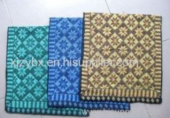 Dark Colour Jacquard Face Towel Blue Towels