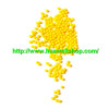 Yellow water beads for flower and plants