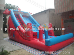 Inflatable Spider man Slide