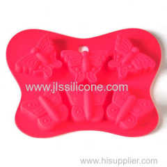 Butterfly shape silicone baking tray cake mould