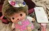 Cartoon Manual Li-ion Power Bank 5200mAh , Adding Hat Diamante Monchhichi
