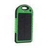 Multifunction Green 5000mAh Double USB Power Bank With Emergency LED Torch