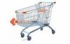 Wire Metal Supermarket Shopping Cart