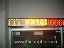 P12 / P16 Red Color Scrolling LED Mobile Billboard For Your Business