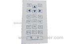 IP65 dynamic rated scratch proof industrial membrane keyboard/ keypad