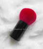 Kabuki Brush with Red Synthetic Brush
