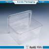 Plastic clear food container