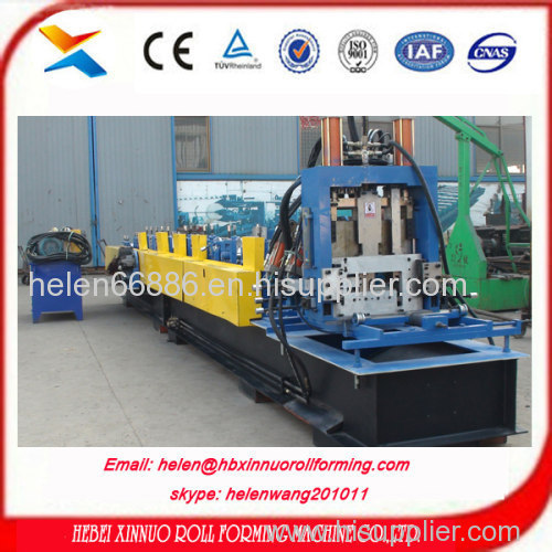 Hydraulic c z purlin roll forming machine in botou