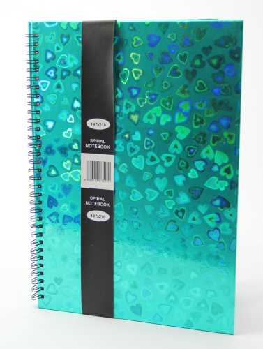 laser printing hardcover spiral notebook