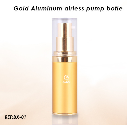15ml Metal cosmetic airless bottle