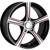 Diamond alloy wheel rim