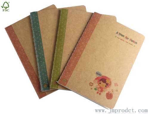 Kraft Paper ruled Notebook for student
