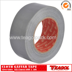 35mesh Cloth Cotton Tape Silver Color Size: 48mm x 50m