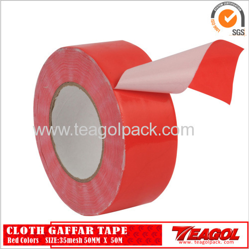 35mesh Cloth Cotton Tape Red Color Size: 48mm x 50m