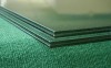 5mm clear tempered glass+9A+5mm blue tempered glass insulated glass hurricane safety glass