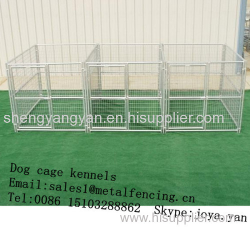 Welded wire dog kennel metal dog kennels waterproof dog kennels