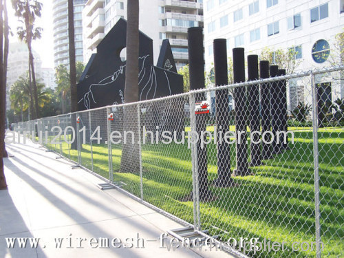 welded temporary fence;chain link temporary fence