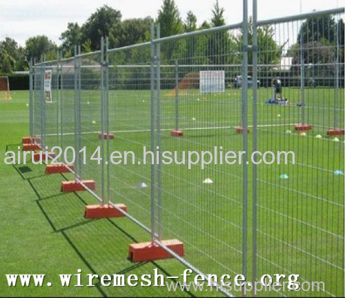 Cheap Hot dipped galvanized/powder coated temporary fence;chain link temporary fence