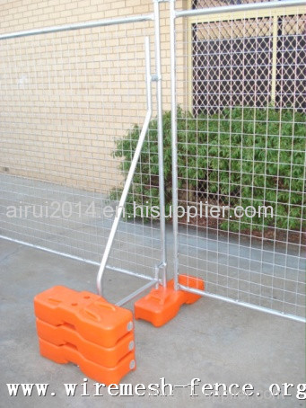Cheap Hot dipped galvanized/powder coated temporary fence;chain link temporary fence
