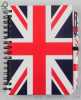England flag joureny notebook with pen