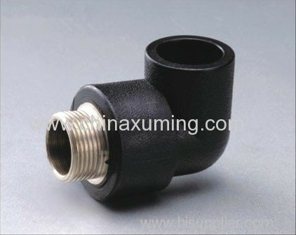 HDPE Socket Fusion Male Elbow Pipe Fittings