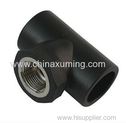 HDPE Socket Fusion Female Tee Pipe Fittings