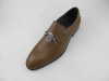 buckle style factory brown men dress shoes celeb