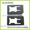 Plastic ABS iphone 5 Nano SIM To Normal SIM Adapter Nano 4FF To 2FF SIM Card