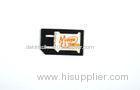 Micro Black Nano SIM Adapter For Normal Mobile Phone Plastic ABS