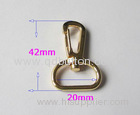 Zinc alloy nickle plated snap hook