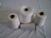 30s 32s 47s Raw White Yarn , 100% Polyester Virgin Ring Spun Yarn