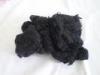 Black Virgin Polyester Staple Fiber 1.2D * 38mm For Filling