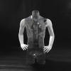 White arms male transparent torso PC mannequin