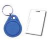 OEM blue Encrypt Decrypt mini ABS RFID security Coin Tag for time attendance library payment control