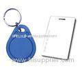 OEM blue Encrypt Decrypt mini ABS RFID security Coin Tag for time attendance library payment control