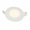 2 Watt 90X70mm LED round Panel Light Fixture with super white LEDs