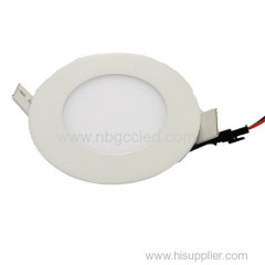 4 Watt 110X90mm LED round Panel Light Fixture with super white LEDs