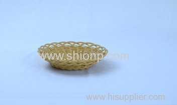 High quality round rattan basket for hotel