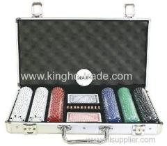 300pcs aluminum case poker chip sets china suppliers